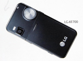 Illustration for article titled LG KF700 Touchscreen Cellphone Spotted